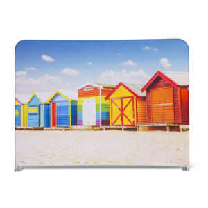 Fondale portatile personalizzato con stampa sostituibile Zipwall DRITTO