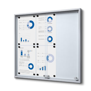 Bacheca per ufficio con profilo sottile da 5 cm SLIM