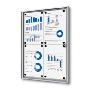 Bacheca per ufficio a libro magnetica - linea MAGNETIC
