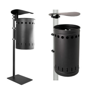 Cestino per arredo urbano