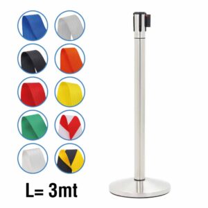 Colonnina con nastro girevole Linea TWIST