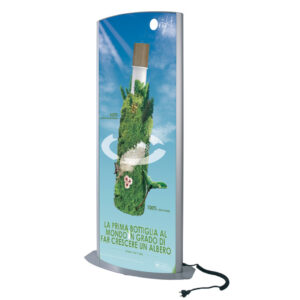 Totem bifacciale retroilluminato 700 x 2000