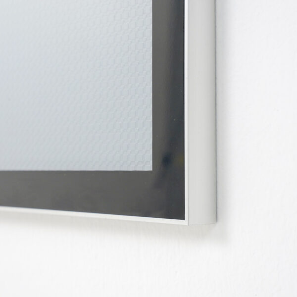 cornice a scatto magnetica da parete con angolo vivo