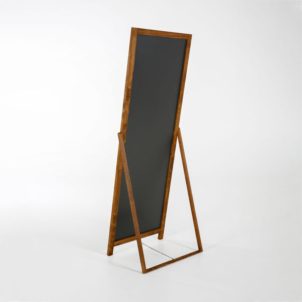 cavalletto bifacciale con lavagna magnetica e scrivibile vista posteriore